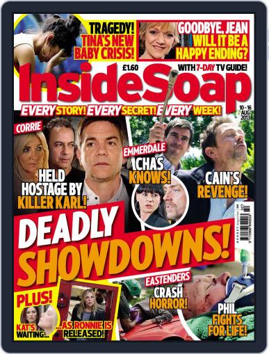 Inside Soap UK August 5th, 2013 Digital Back Issue Cover