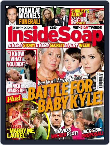 Inside Soap UK September 23rd, 2013 Digital Back Issue Cover