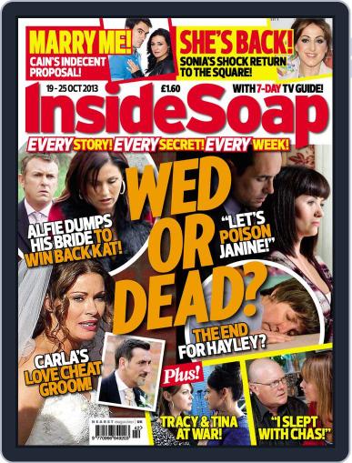 Inside Soap UK October 14th, 2013 Digital Back Issue Cover