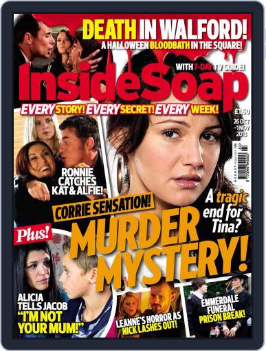 Inside Soap UK October 21st, 2013 Digital Back Issue Cover