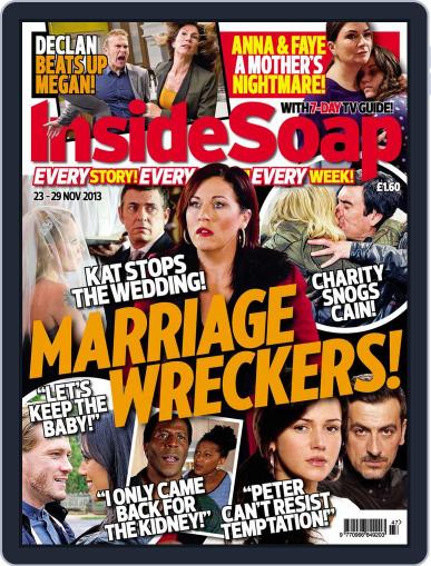 Inside Soap UK November 18th, 2013 Digital Back Issue Cover