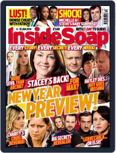 Inside Soap UK December 27th, 2013 Digital Back Issue Cover