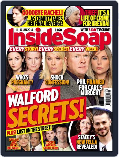 Inside Soap UK January 6th, 2014 Digital Back Issue Cover