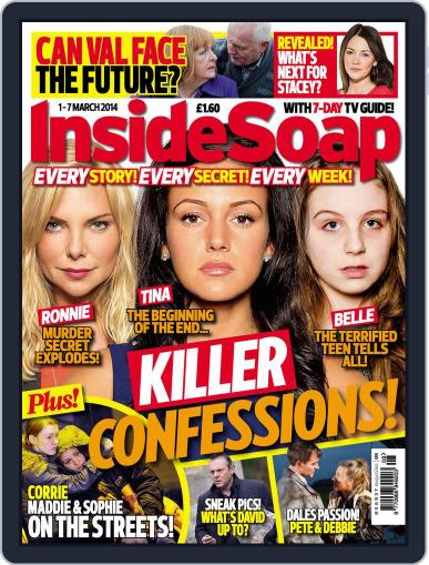 Inside Soap UK February 26th, 2014 Digital Back Issue Cover