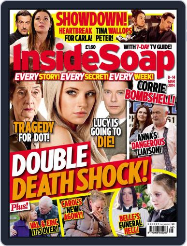 Inside Soap UK March 4th, 2014 Digital Back Issue Cover