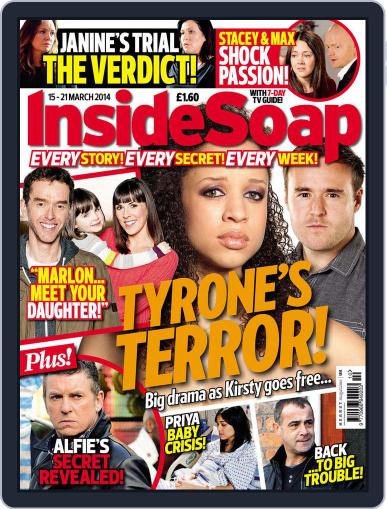 Inside Soap UK March 10th, 2014 Digital Back Issue Cover