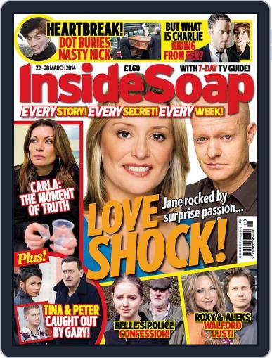 Inside Soap UK March 17th, 2014 Digital Back Issue Cover