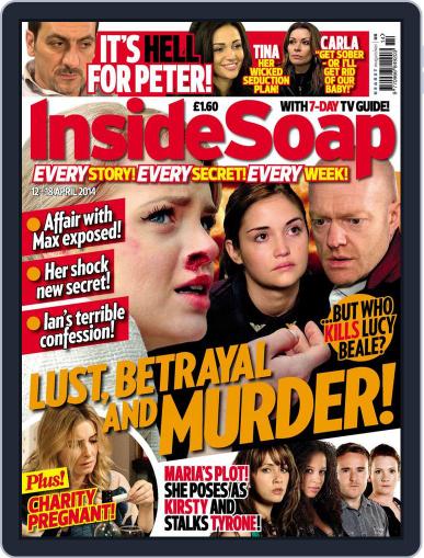 Inside Soap UK April 7th, 2014 Digital Back Issue Cover