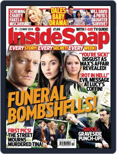 Inside Soap UK May 12th, 2014 Digital Back Issue Cover