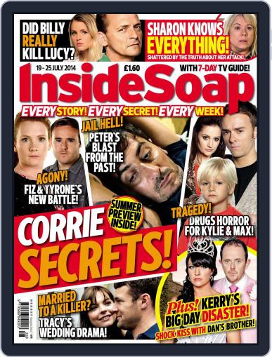 Inside Soap UK July 14th, 2014 Digital Back Issue Cover