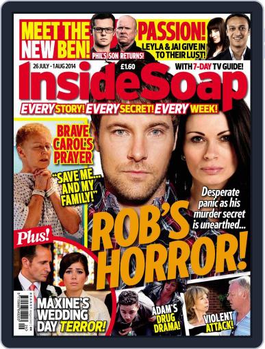 Inside Soap UK July 21st, 2014 Digital Back Issue Cover