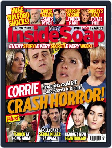 Inside Soap UK November 10th, 2014 Digital Back Issue Cover