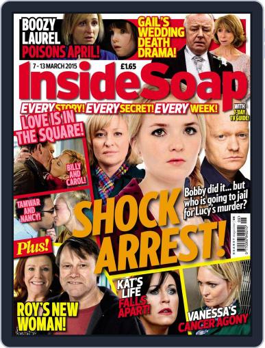 Inside Soap UK March 7th, 2015 Digital Back Issue Cover