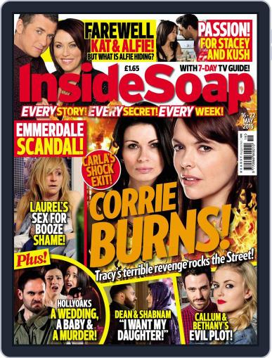 Inside Soap UK May 11th, 2015 Digital Back Issue Cover