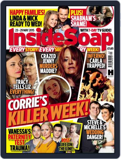 Inside Soap UK May 23rd, 2015 Digital Back Issue Cover