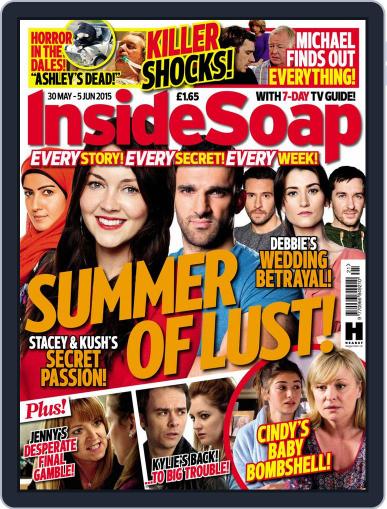 Inside Soap UK May 30th, 2015 Digital Back Issue Cover