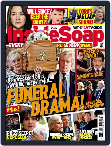 Inside Soap UK July 11th, 2015 Digital Back Issue Cover