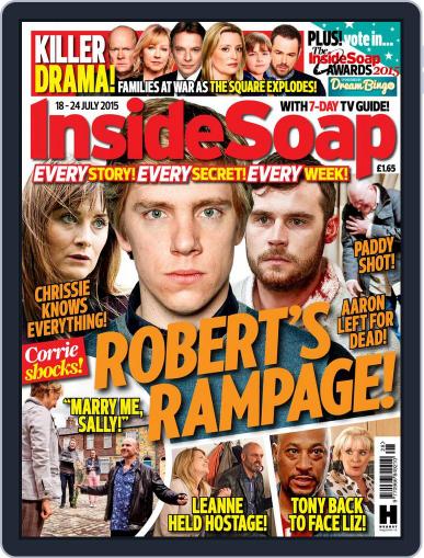 Inside Soap UK July 18th, 2015 Digital Back Issue Cover