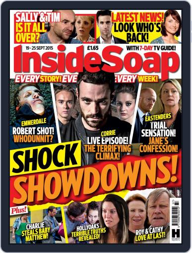 Inside Soap UK September 19th, 2015 Digital Back Issue Cover