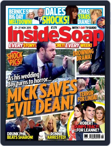 Inside Soap UK November 21st, 2015 Digital Back Issue Cover