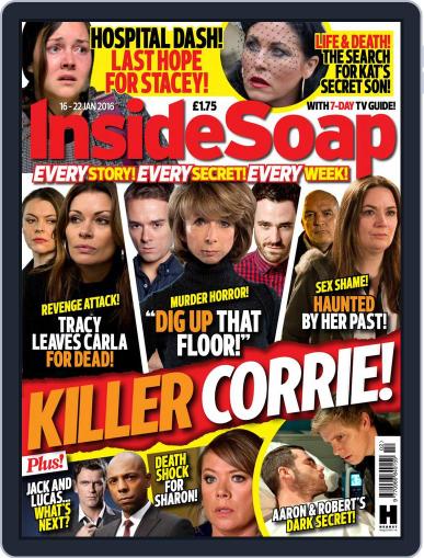Inside Soap UK January 16th, 2016 Digital Back Issue Cover
