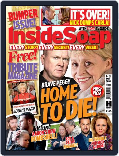 Inside Soap UK May 3rd, 2016 Digital Back Issue Cover