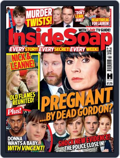 Inside Soap UK May 31st, 2016 Digital Back Issue Cover