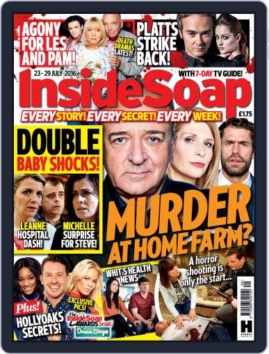 Inside Soap UK July 18th, 2016 Digital Back Issue Cover