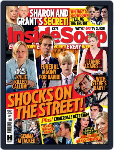 Inside Soap UK July 26th, 2016 Digital Back Issue Cover
