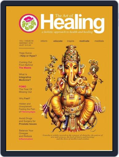 The Art of Healing March 1st, 2016 Digital Back Issue Cover