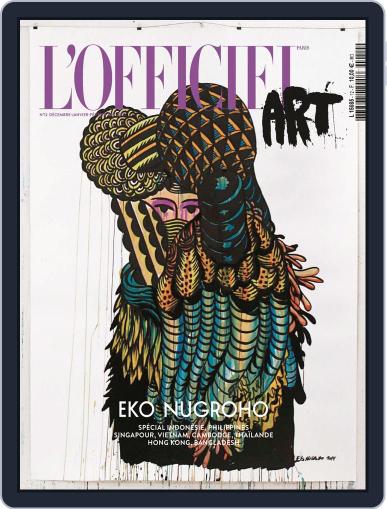 L'officiel Art November 27th, 2014 Digital Back Issue Cover