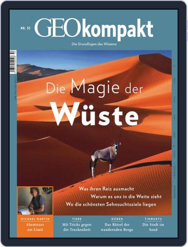 GEOkompakt December 1st, 2017 Digital Back Issue Cover