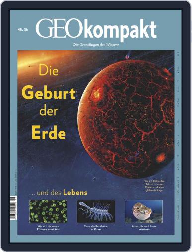 GEOkompakt October 1st, 2018 Digital Back Issue Cover