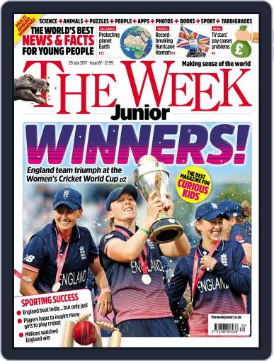 The Week Junior July 29th, 2017 Digital Back Issue Cover