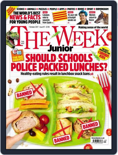 The Week Junior October 7th, 2017 Digital Back Issue Cover