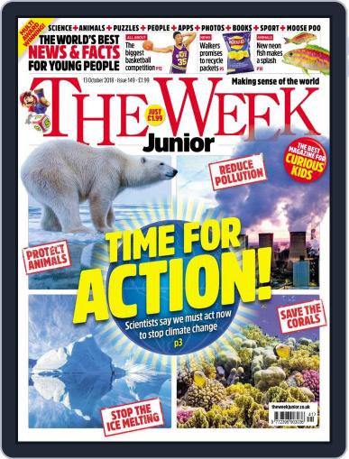 The Week Junior October 13th, 2018 Digital Back Issue Cover