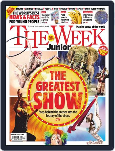 The Week Junior October 27th, 2018 Digital Back Issue Cover