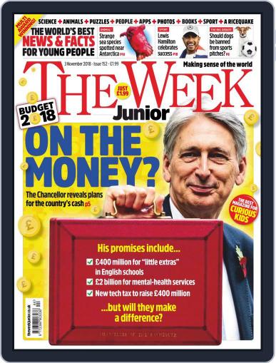 The Week Junior November 3rd, 2018 Digital Back Issue Cover