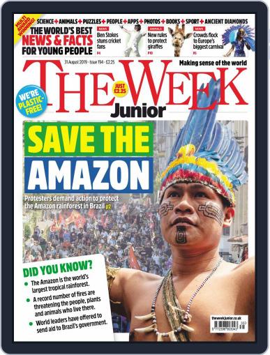 The Week Junior August 31st, 2019 Digital Back Issue Cover