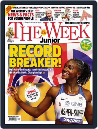 The Week Junior October 5th, 2019 Digital Back Issue Cover