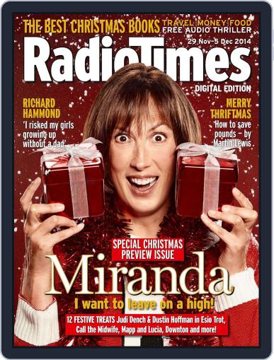 Radio Times November 25th, 2014 Digital Back Issue Cover