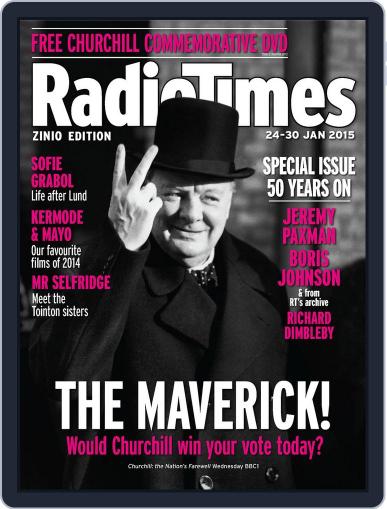 Radio Times January 20th, 2015 Digital Back Issue Cover