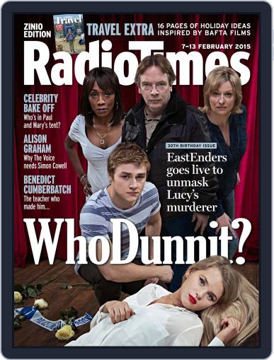 Radio Times February 1st, 2015 Digital Back Issue Cover