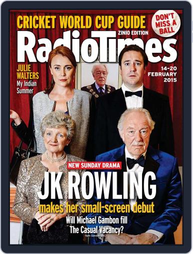 Radio Times February 21st, 2015 Digital Back Issue Cover