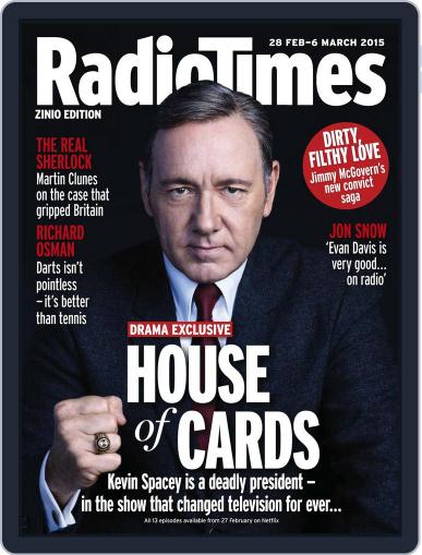 Radio Times February 24th, 2015 Digital Back Issue Cover