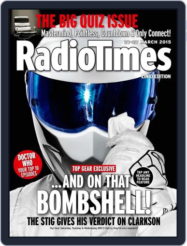 Radio Times March 17th, 2015 Digital Back Issue Cover