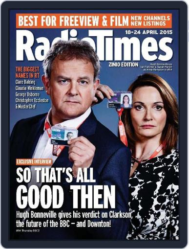 Radio Times April 14th, 2015 Digital Back Issue Cover