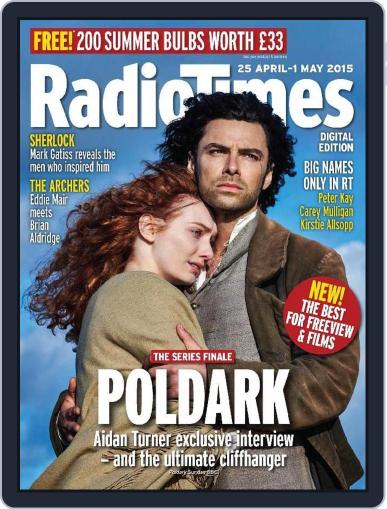 Radio Times April 21st, 2015 Digital Back Issue Cover