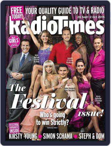 Radio Times September 22nd, 2015 Digital Back Issue Cover