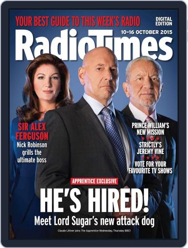 Radio Times October 6th, 2015 Digital Back Issue Cover